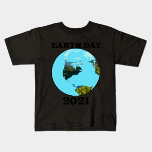 earth day 2021 Kids T-Shirt